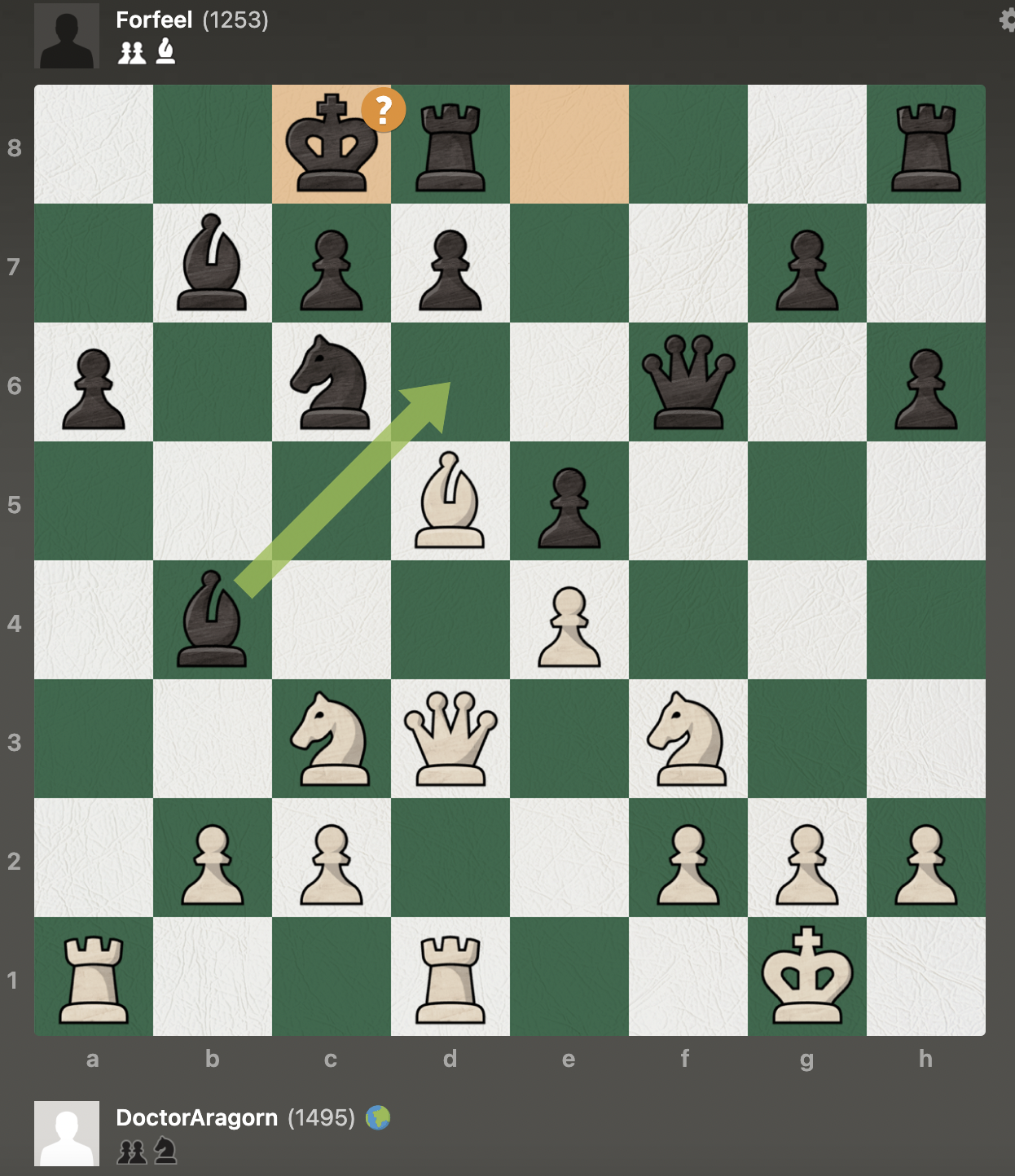 Easy Chess Puzzles - Mate in 3 moves by Black, with Black moving